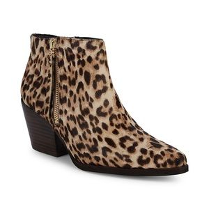 🔴 SOLD 🔴 Sam Edelman walden leopard booties
